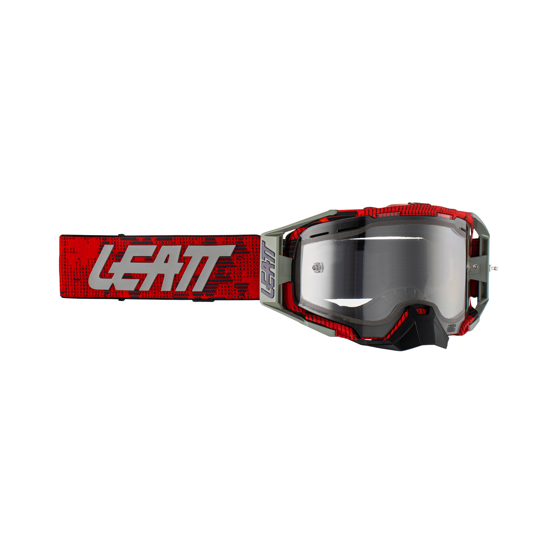 OCULOS LEATT VELOCITY 6.5 ENDURO JW22 VERMELHO/TRANSPARENTE 83% - 8023020140