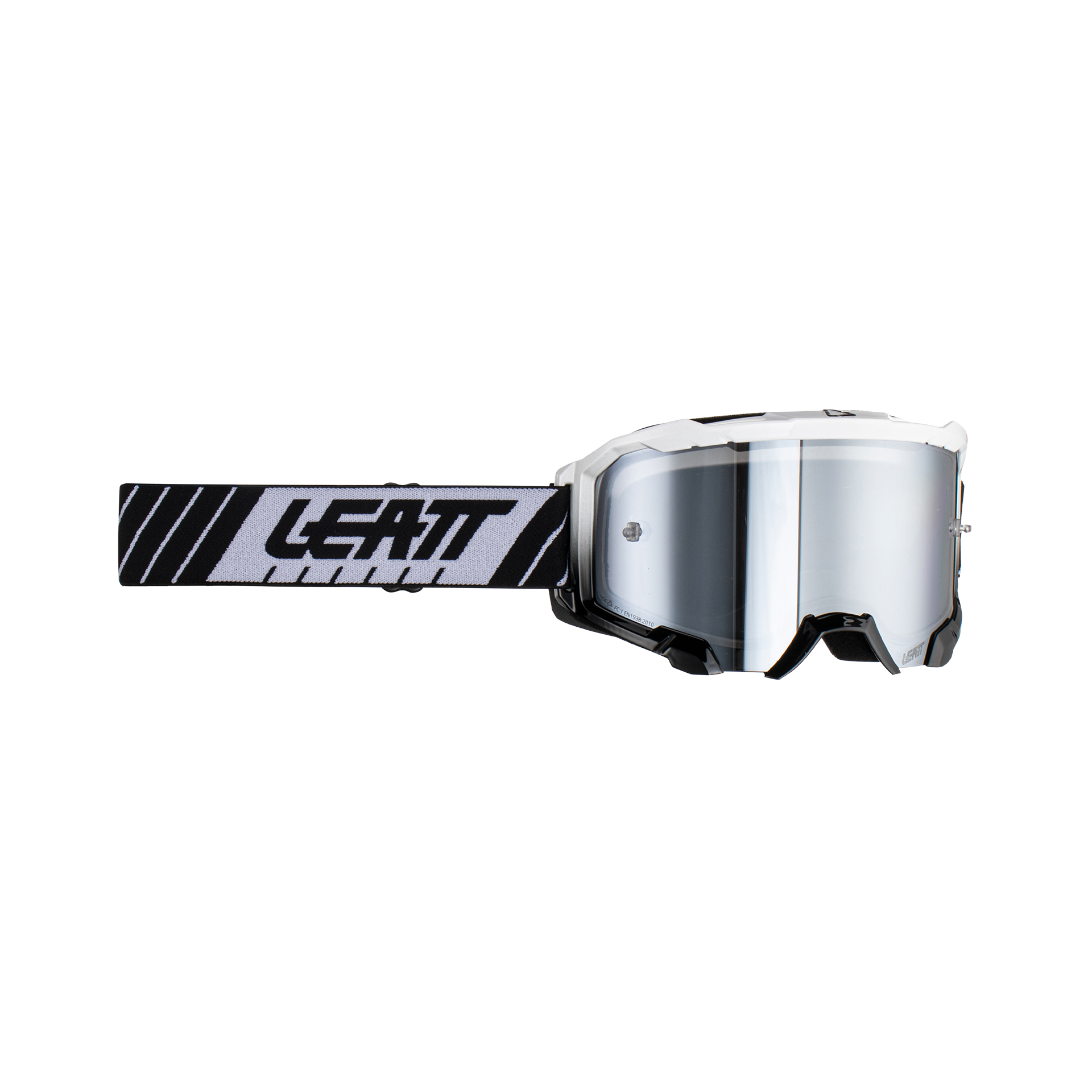 OCULOS LEATT VELOCITY 4.5 IRIZ BRANCO/PRATA 50% - 8023020410 -