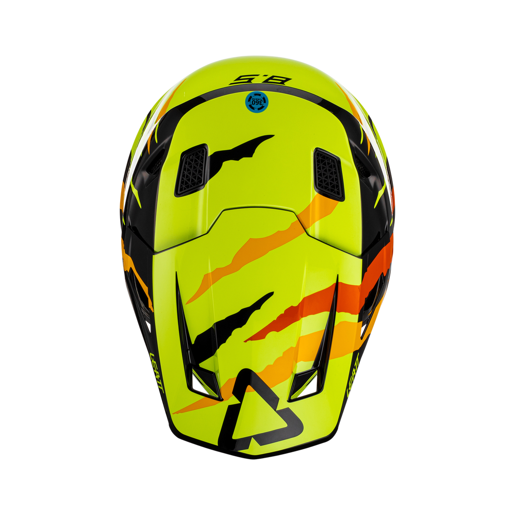 CAPACETE LEATT 8.5 CITRUS TIGER - M - 1023010452 -