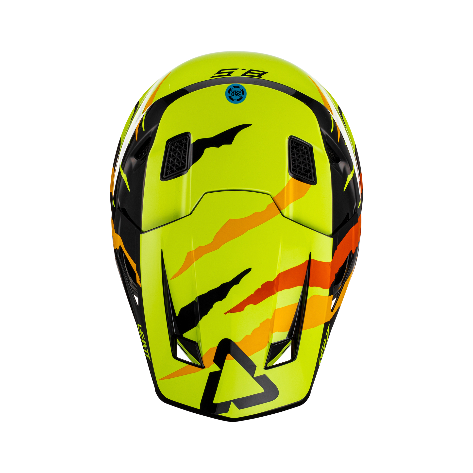 CAPACETE LEATT 8.5 CITRUS TIGER - M - 1023010452 -