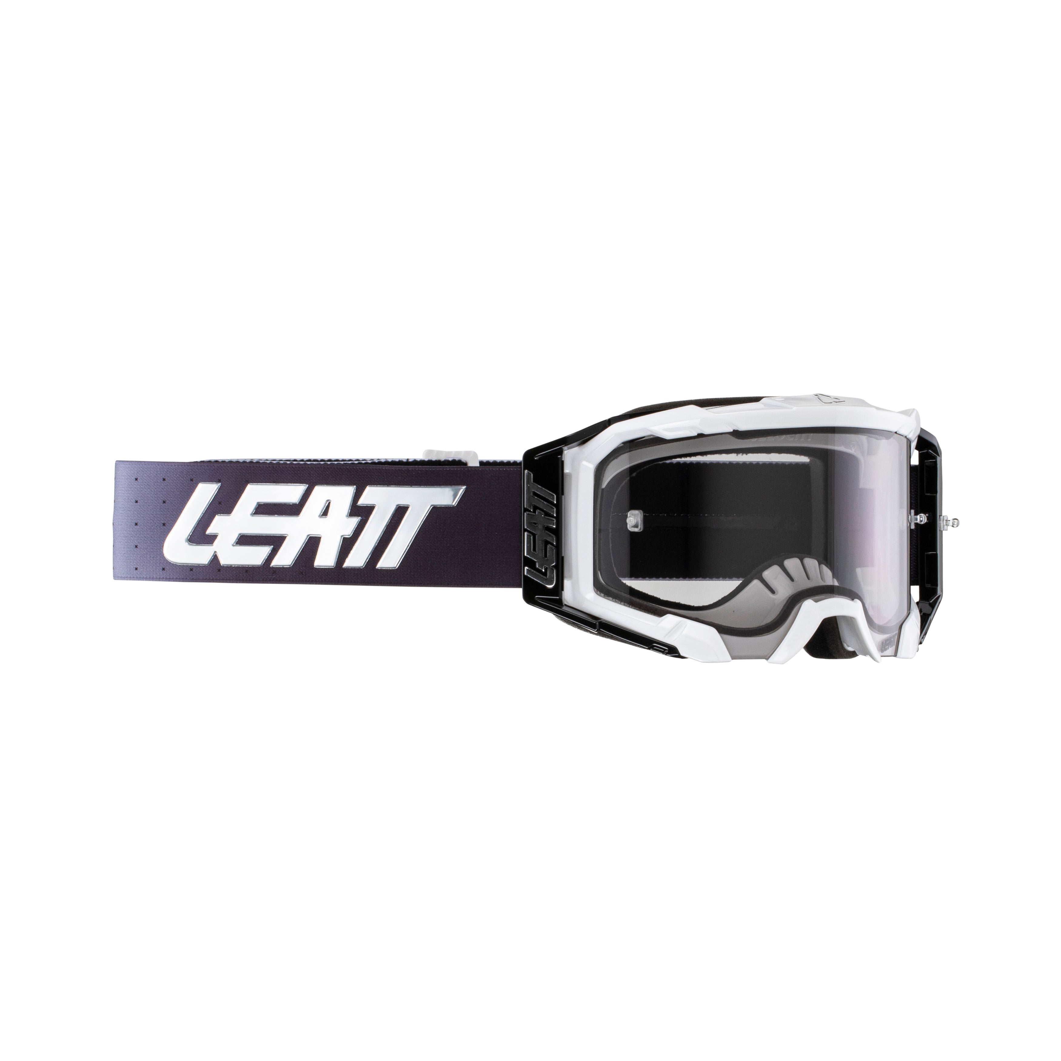 OCULOS LEATT VELOCITY 5.5 BRANCO CINZA CLARO 58% - 8024070390