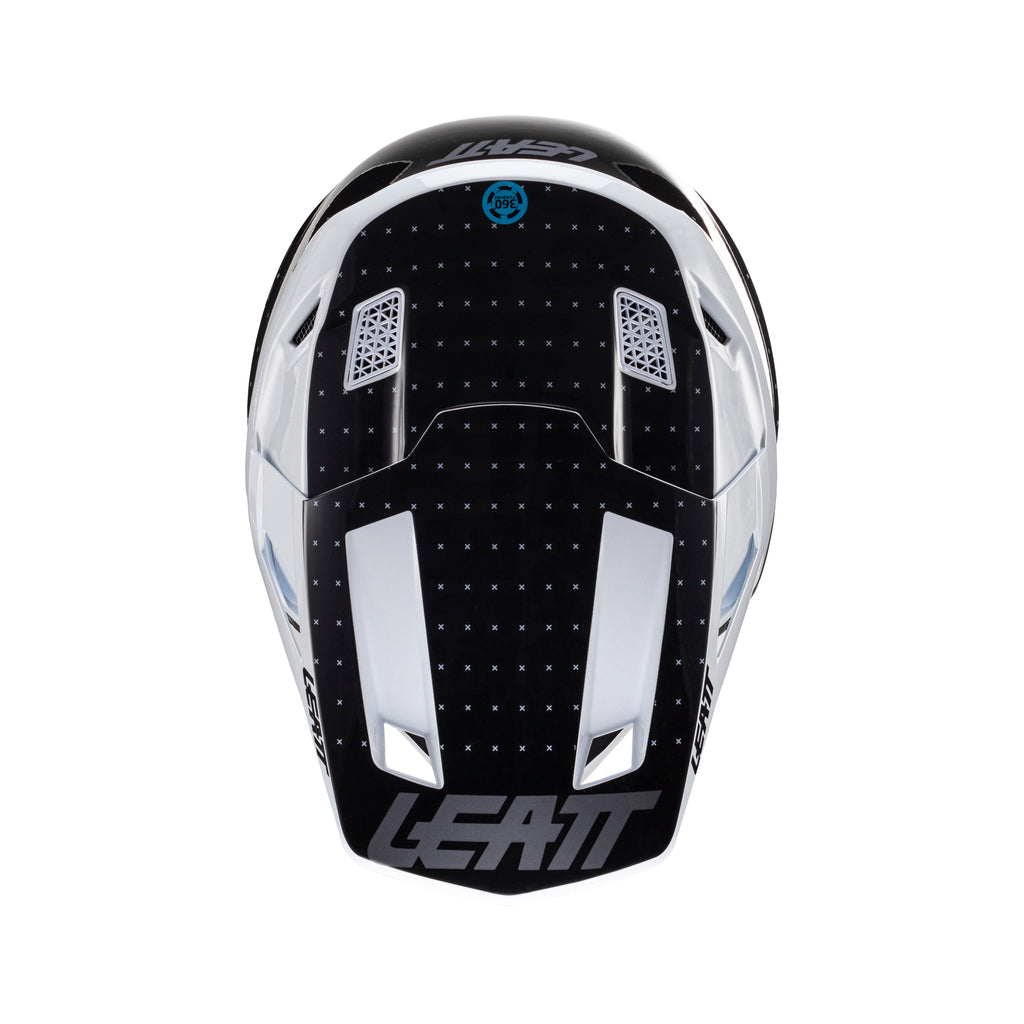 CAPACETE LEATT 8.5 PRETO/BRANCO - L - 1024060103