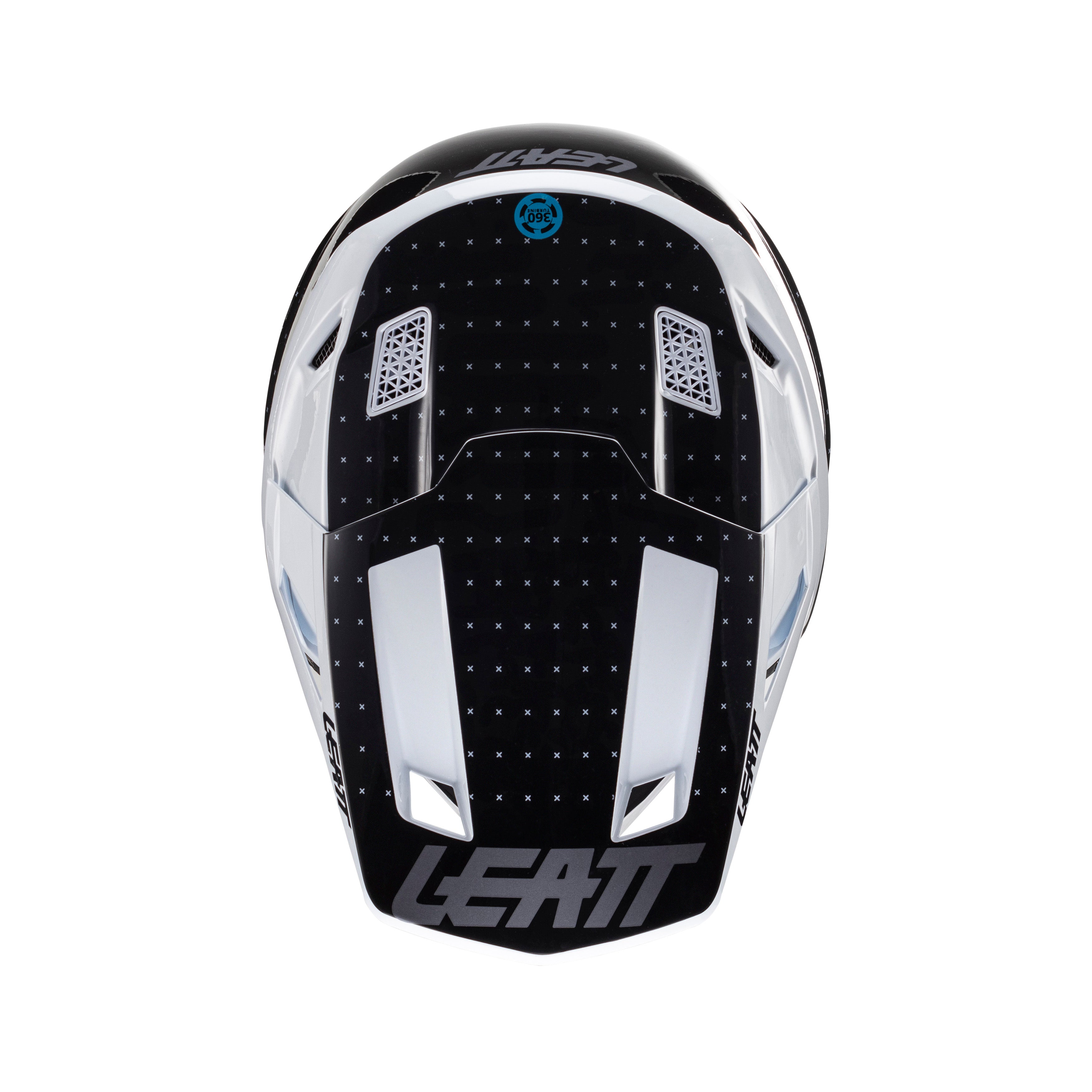 CAPACETE LEATT 8.5 PRETO/BRANCO - L - 1024060103