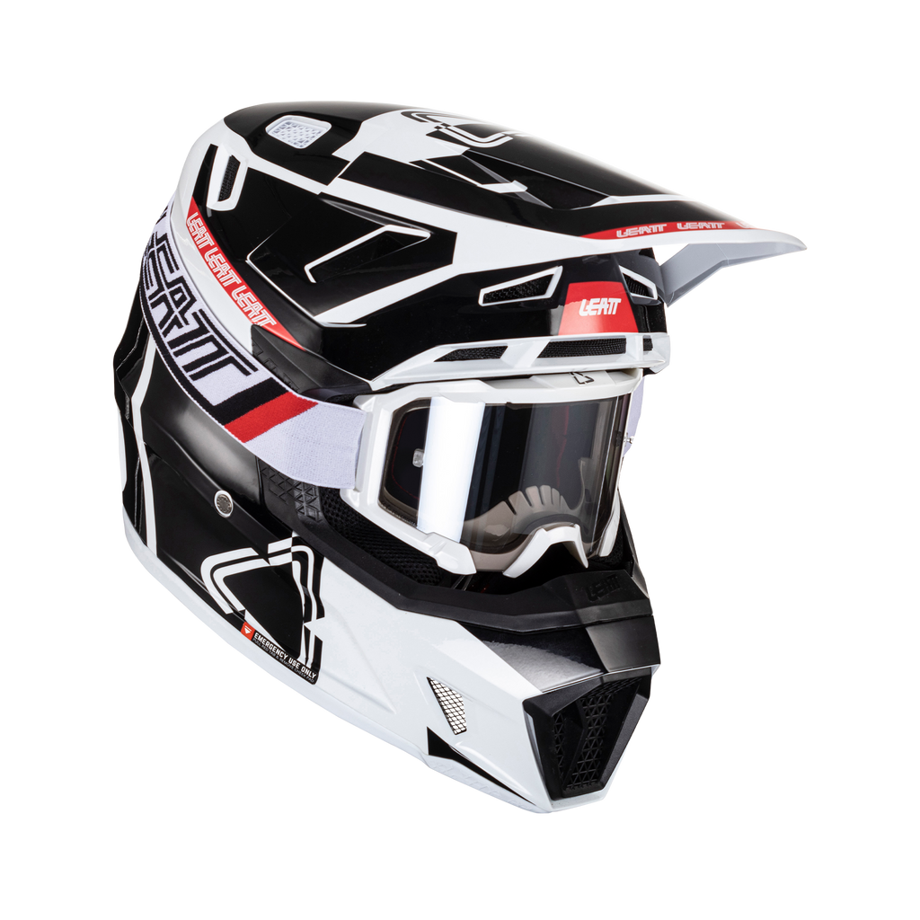 CAPACETE LEATT 7.5 PRETO/BRANCO - L - 1024060243