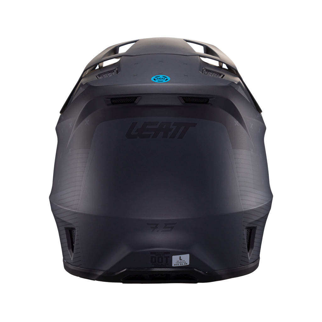 CAPACETE LEATT 7.5 STEALTH PRETO/CINZA - M - 1024060322