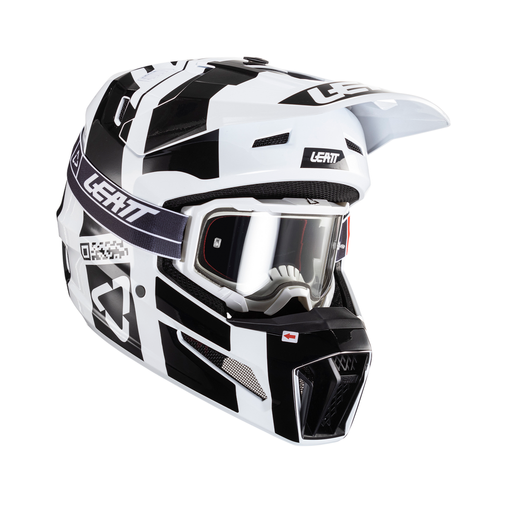CAPACETE LEATT 3.5 PRETO/BRANCO - M - 1024060382