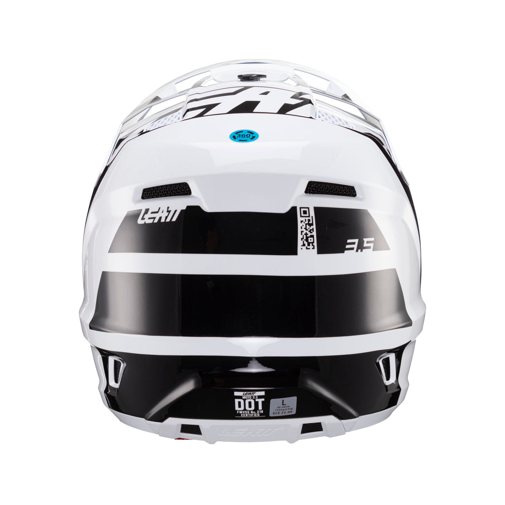 CAPACETE LEATT 3.5 PRETO/BRANCO - M - 1024060382