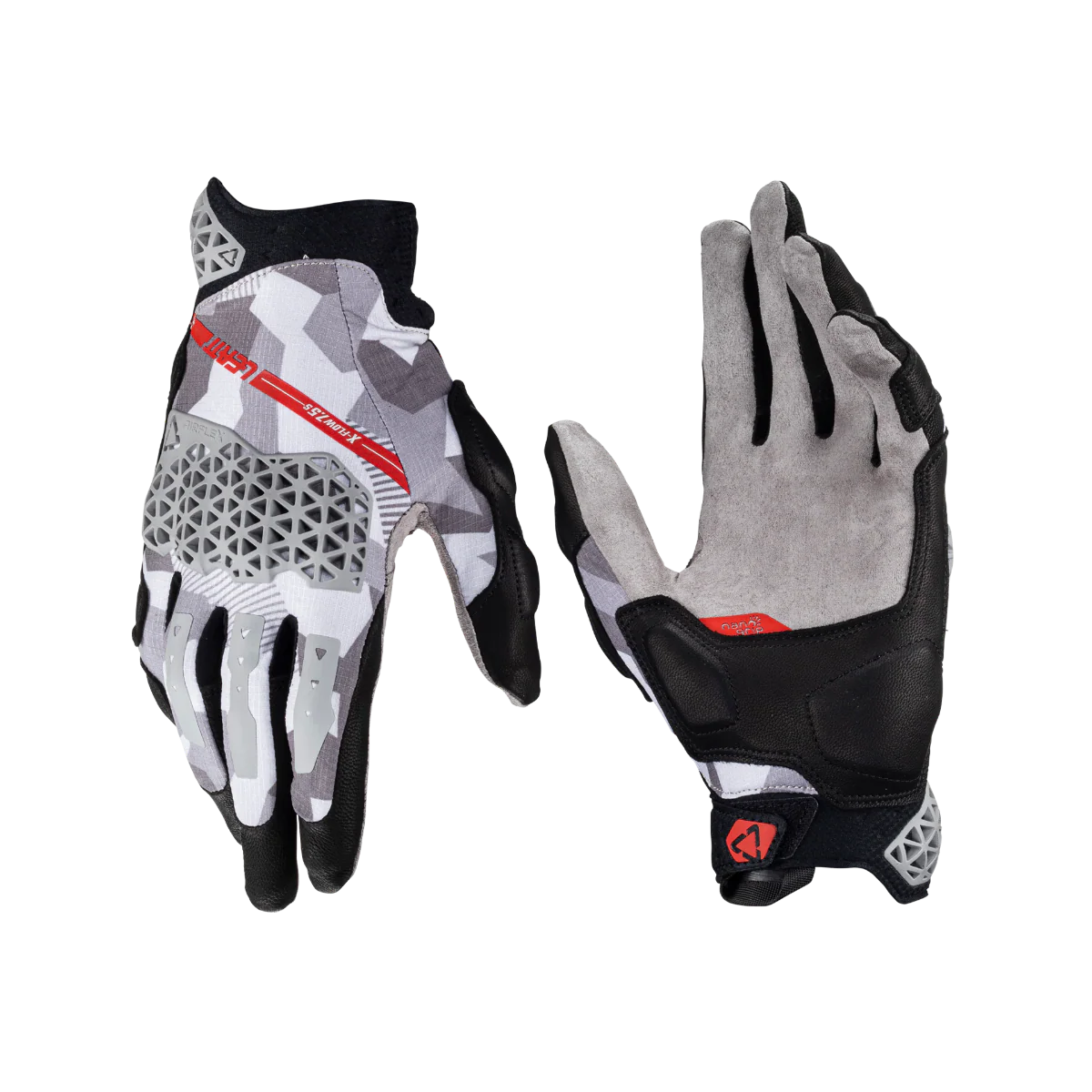 LUVAS LEATT ADV 7.5 X-FLOW SHORT STEEL - L - 6024040782