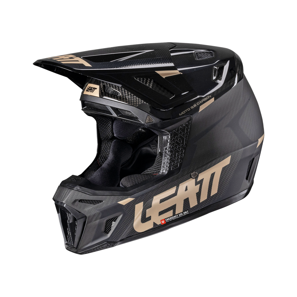 CAPACETE LEATT 9.5 CARBON/PRETO - M - 1025100102