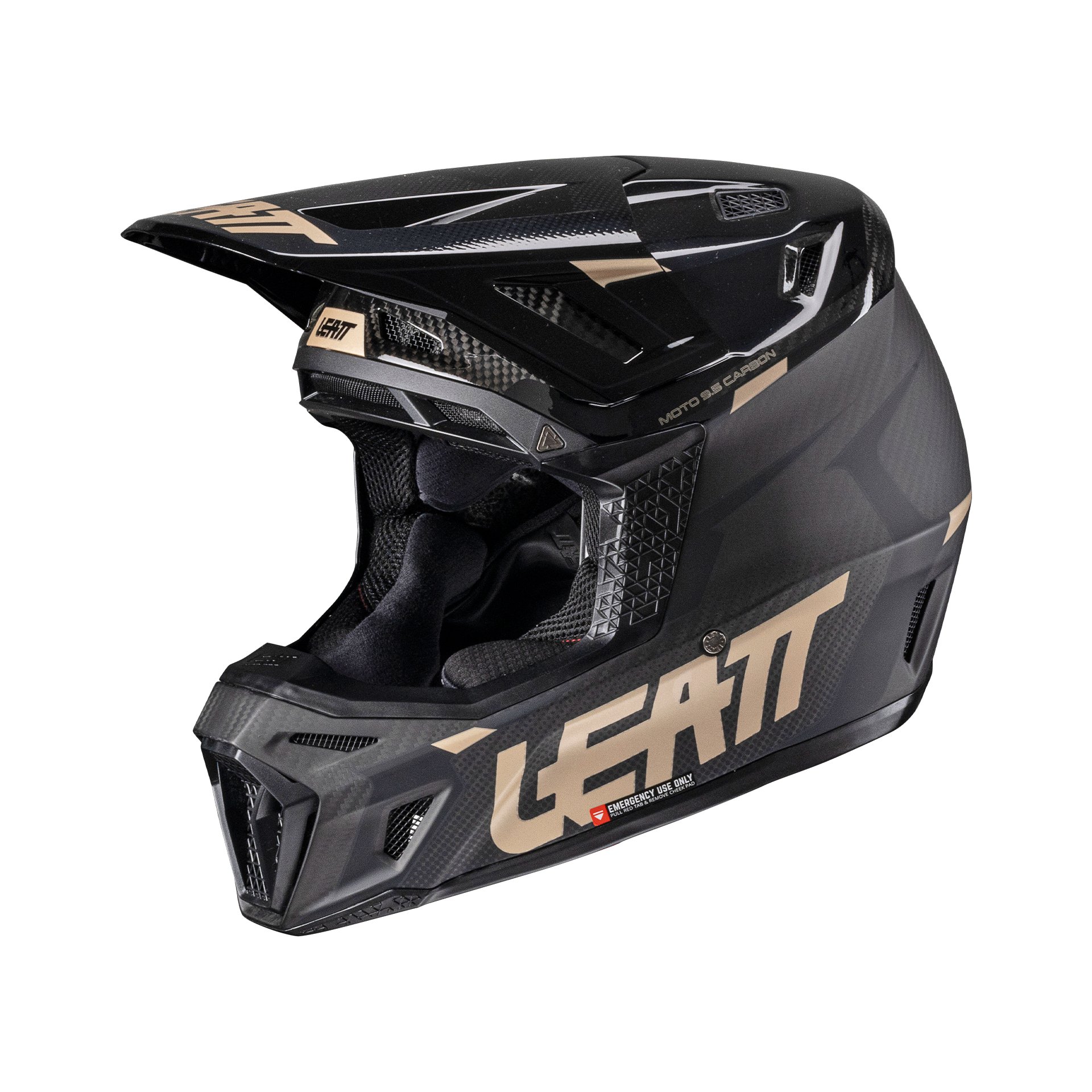 CAPACETE LEATT 9.5 CARBON/PRETO - L - 1025100103