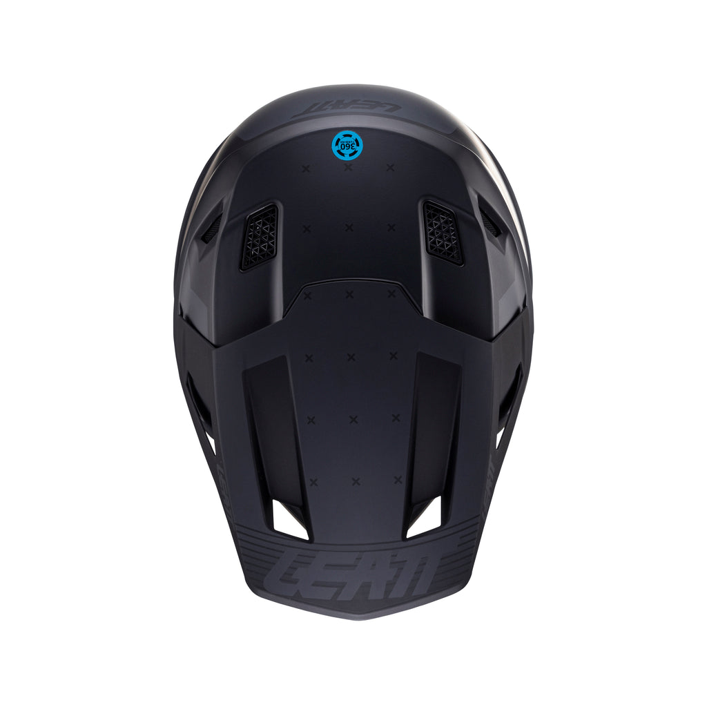 CAPACETE LEATT 7.5 STEALTH PRETO/CINZA - XL - 1024060324