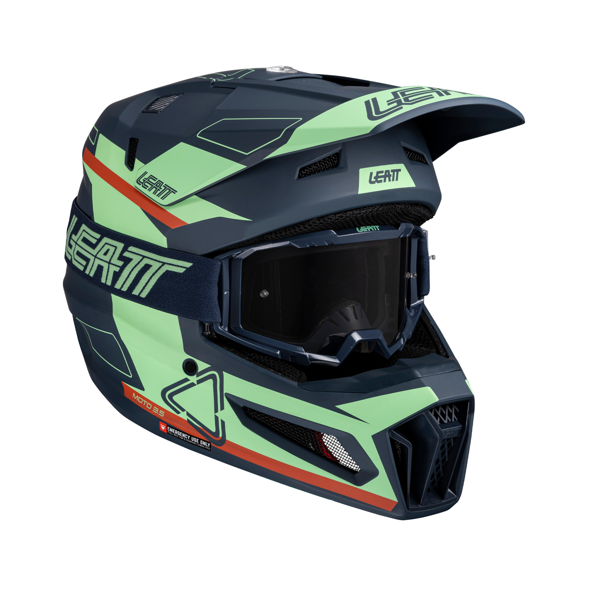 CAPACETE LEATT 3.5 MATCHA - L - 1025100443 -