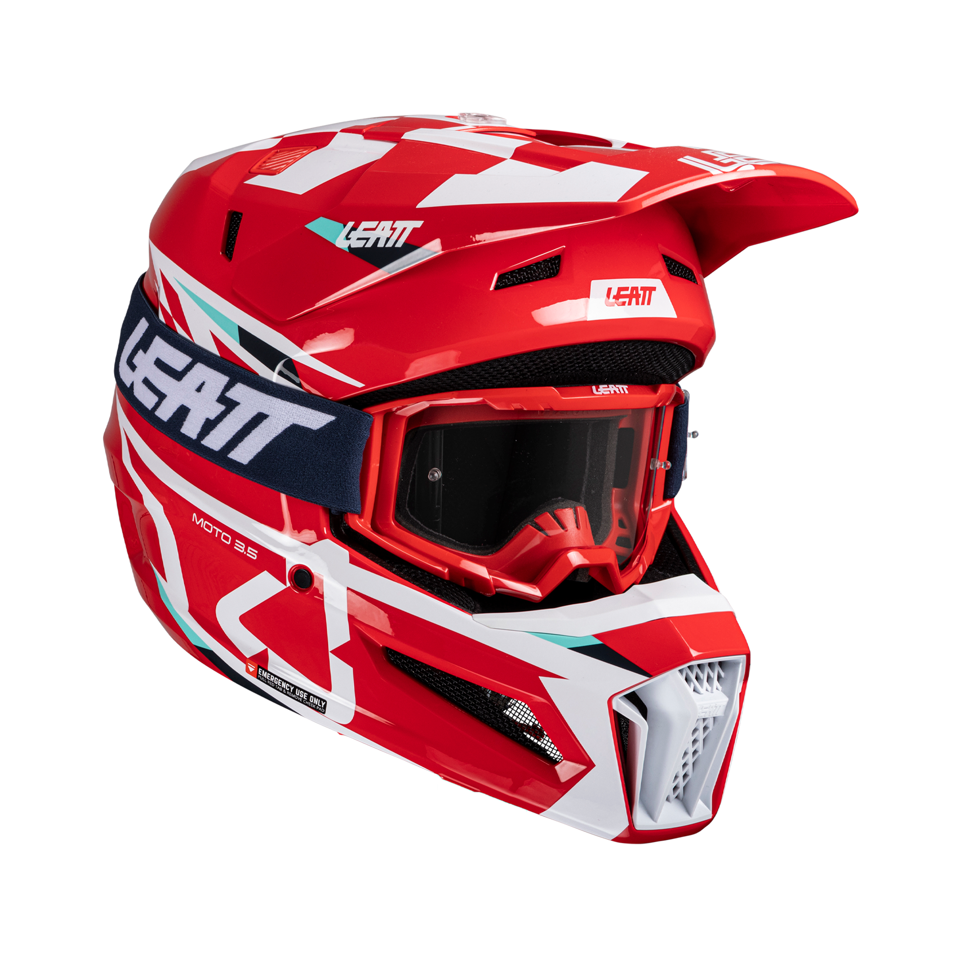 CAPACETE LEATT 3.5 VERMELHO - XL - 1025100464 -
