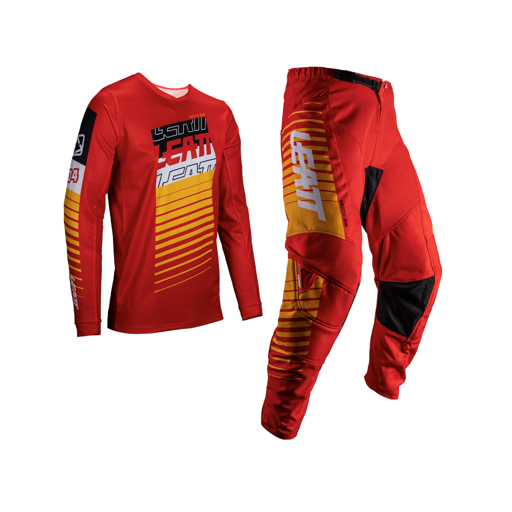 CALCA+CAMISOLA LEATT 3.5 VERMELHO - M - 5025300782 -