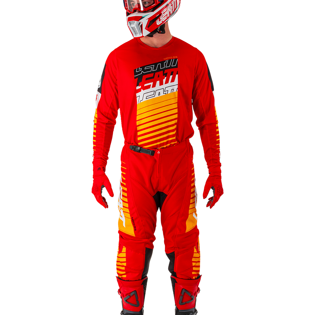 CALCA+CAMISOLA LEATT 3.5 VERMELHO - M - 5025300782 -
