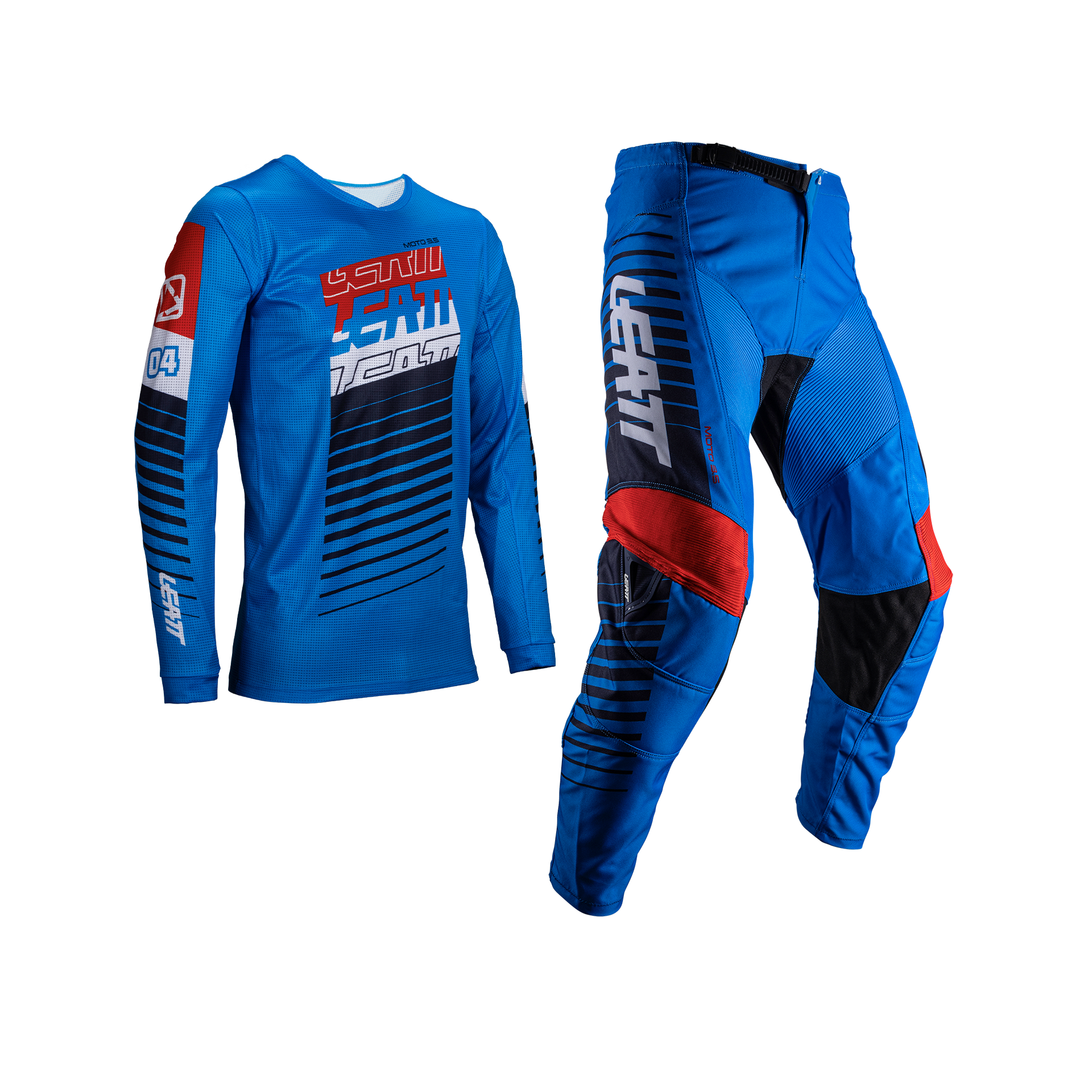 CALCA+CAMISOLA LEATT 3.5 ROYAL - S - 5025300801 -