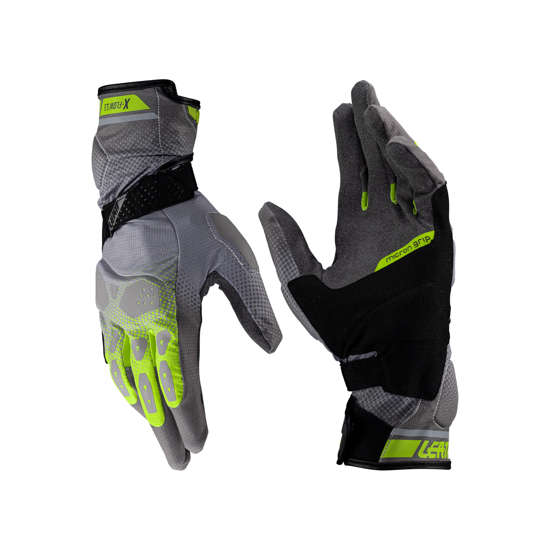 LUVAS LEATT ADV 5.5 X-FLOW VIZ - L - 6025101863