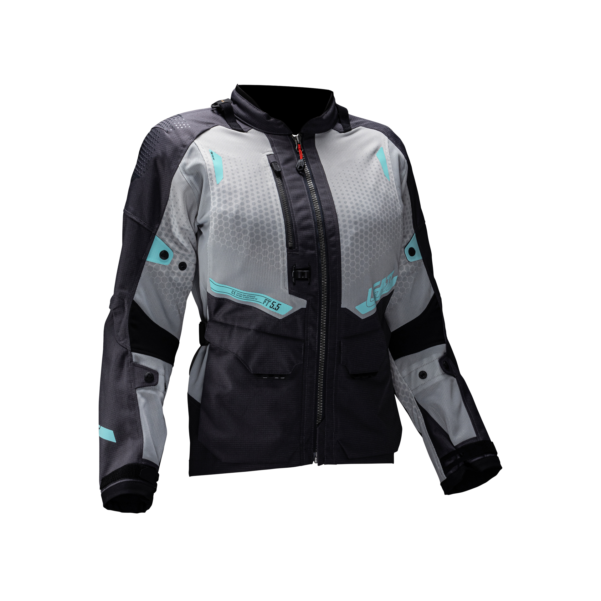 BLUSAO LEATT ADV 5.5 FLOWTOUR LADY IRON - L - 5025102183