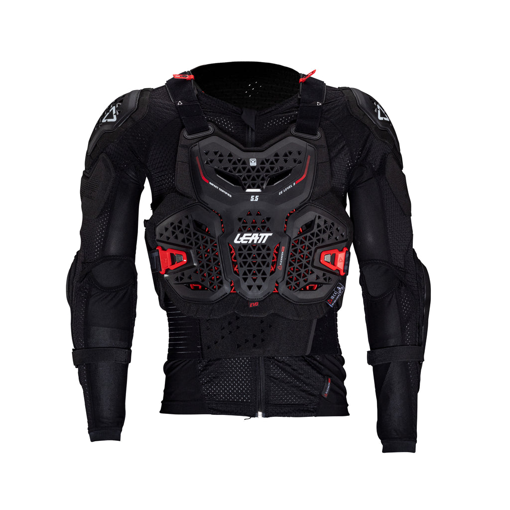 PEITORAL LEATT 5.5 INTEGRAL EVO PRETO - XL - 5025202263