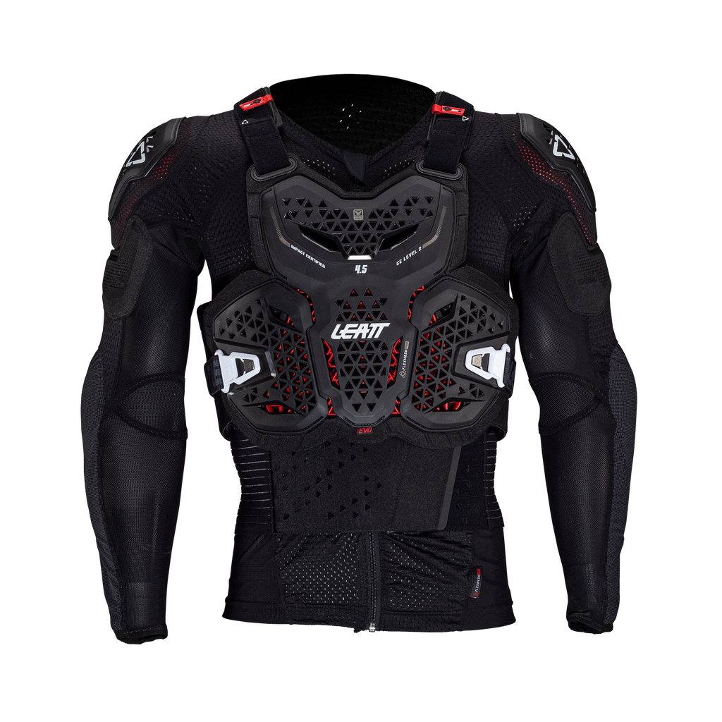 PEITORAL LEATT 4.5 EVO PRETO - S/M - 5025202380
