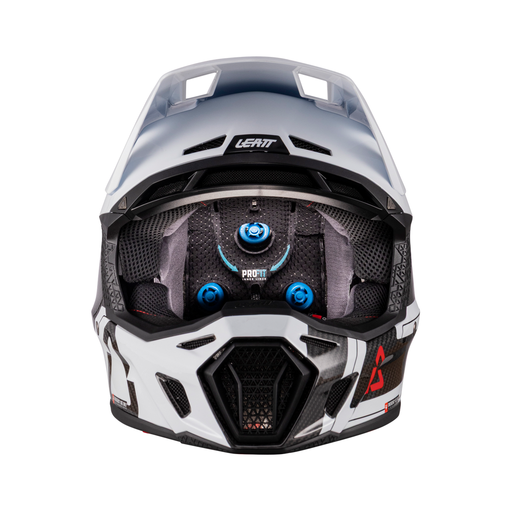 CAPACETE LEATT 9.5 CARBON/BRANCO - M - 1026000102
