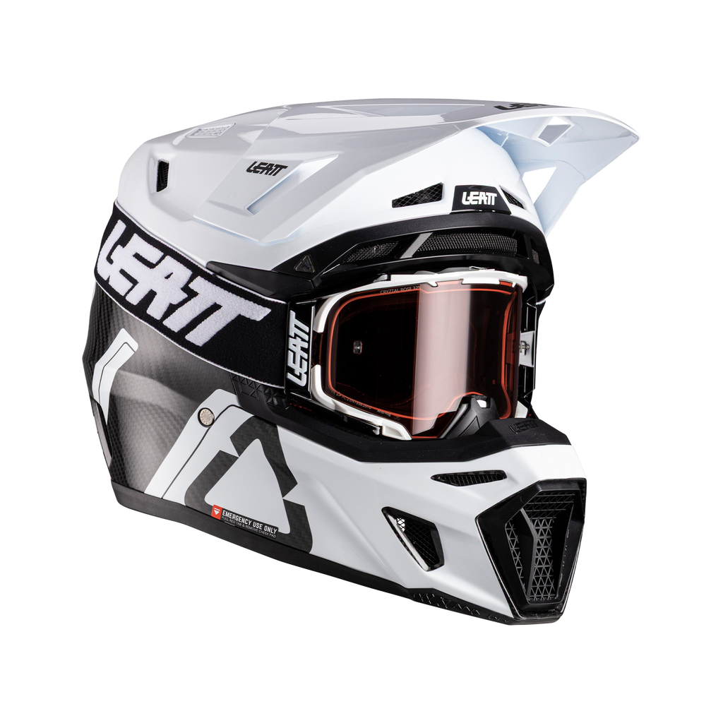 CAPACETE LEATT 9.5 CARBON/BRANCO - L - 1026000103