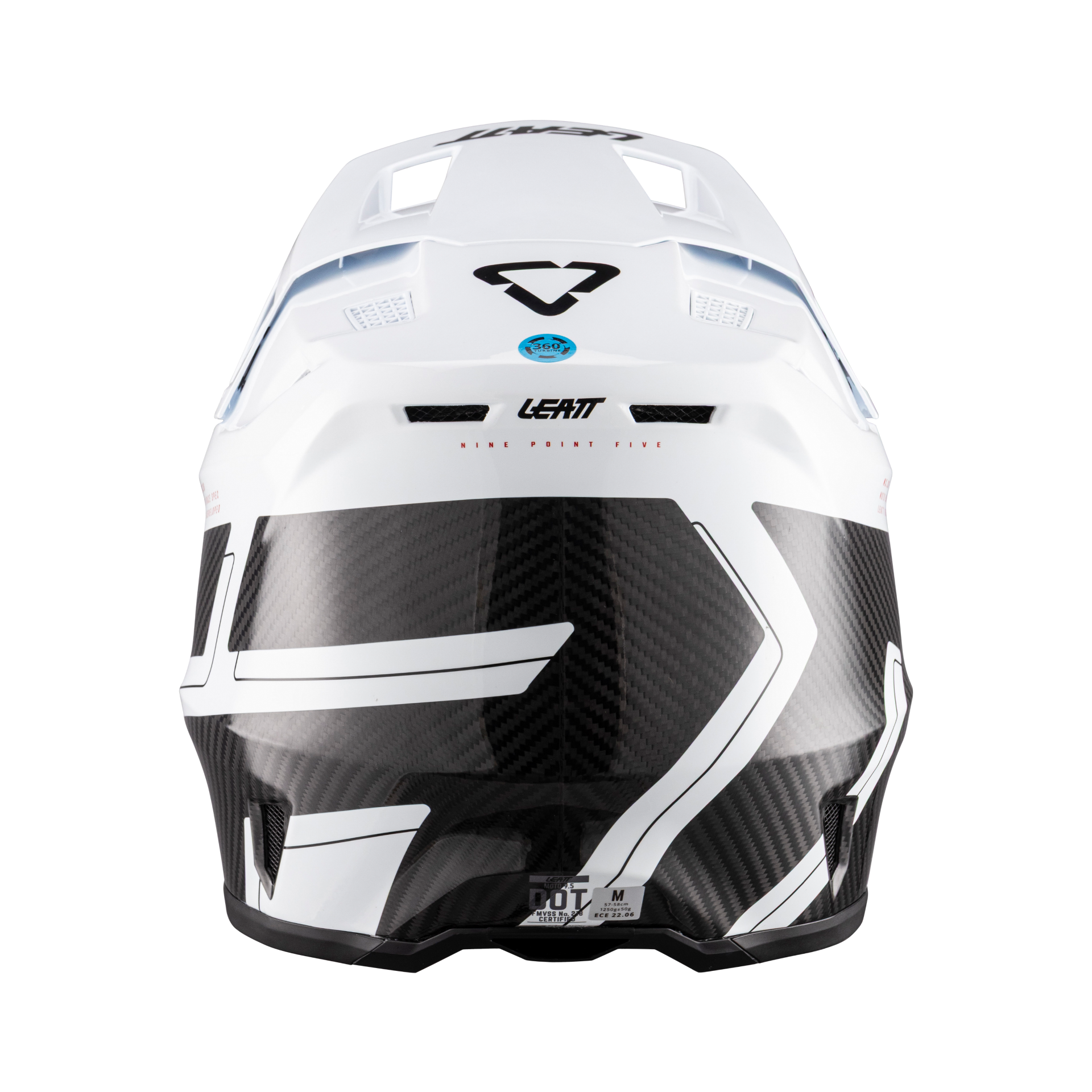 CAPACETE LEATT 9.5 CARBON/BRANCO - L - 1026000103