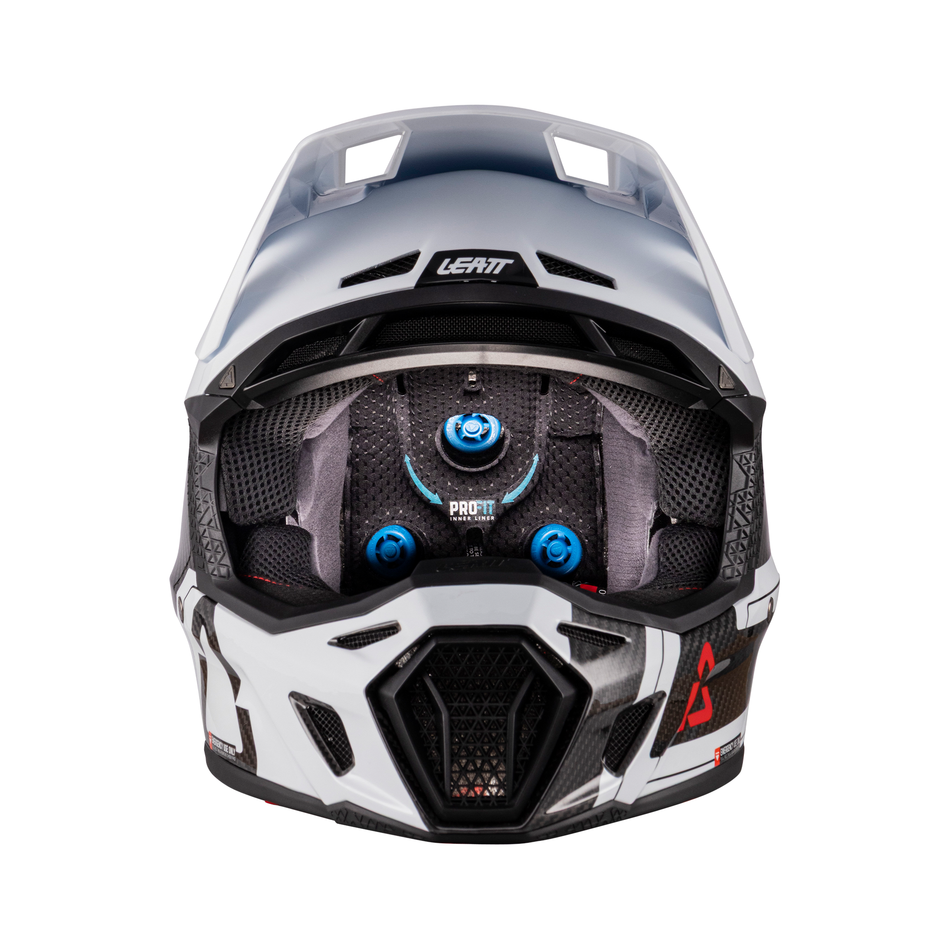 CAPACETE LEATT 9.5 CARBON/BRANCO - XL - 1026000104