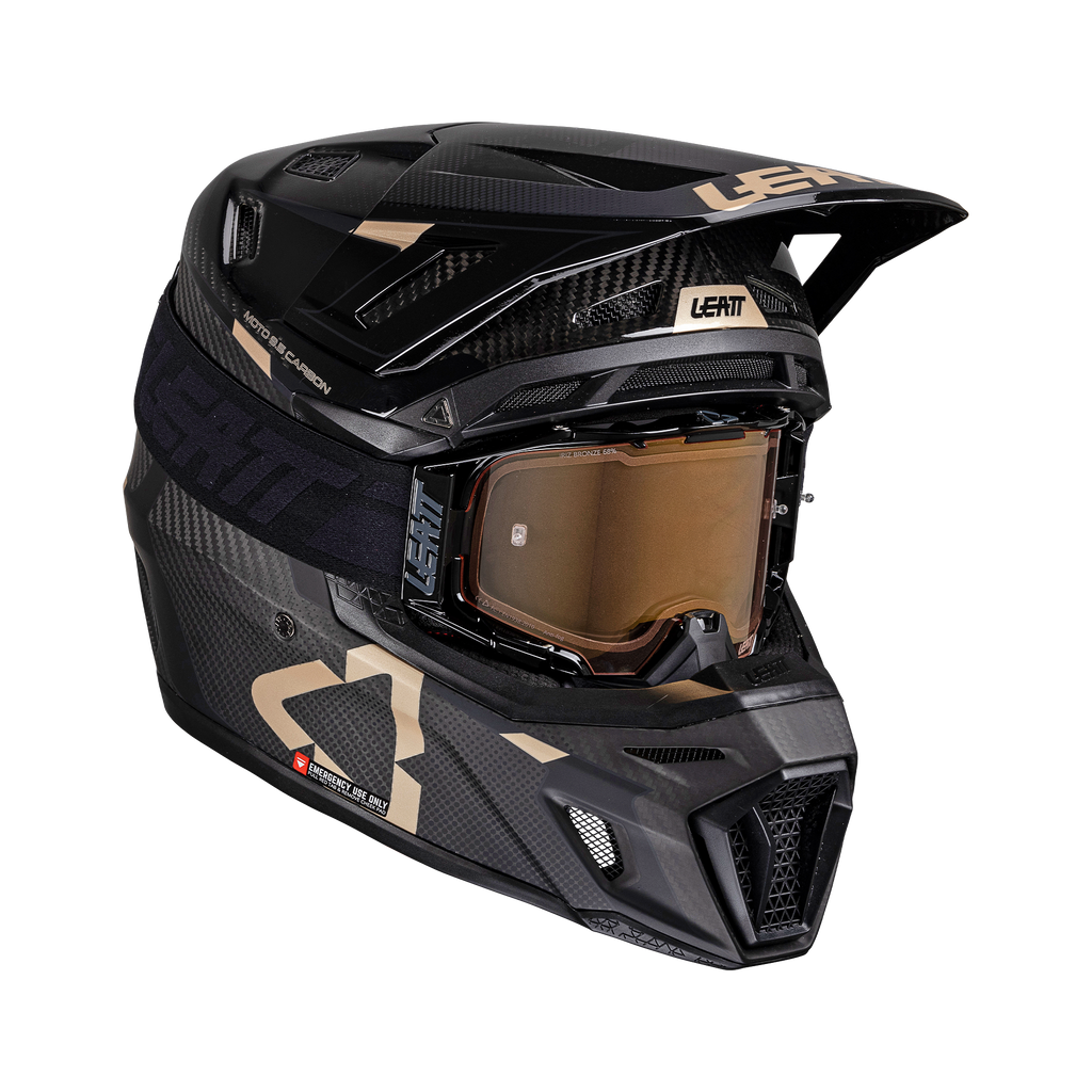 CAPACETE LEATT 9.5 CARBON/PRETO - XL - 1025100104