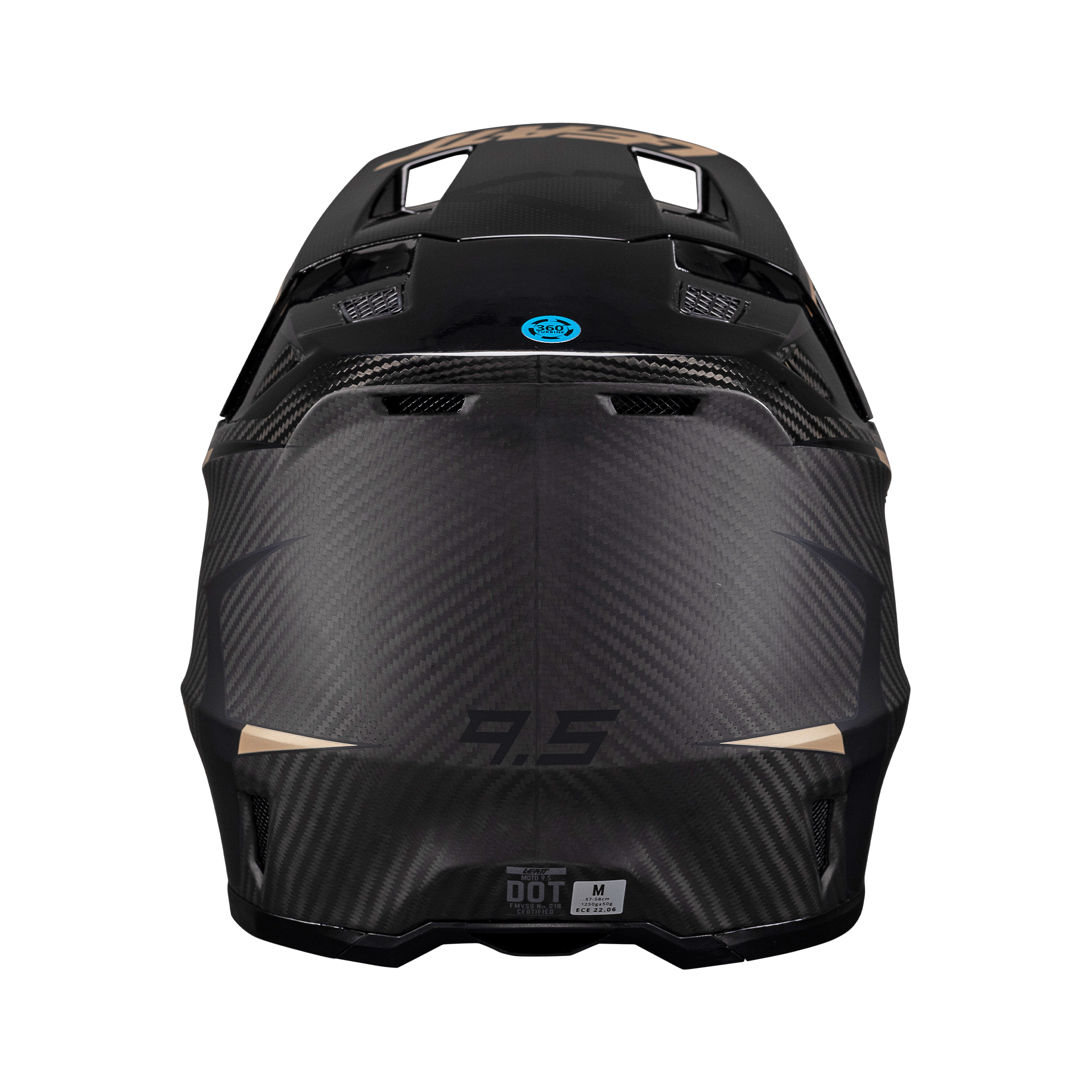 CAPACETE LEATT 9.5 CARBON/PRETO - XL - 1025100104