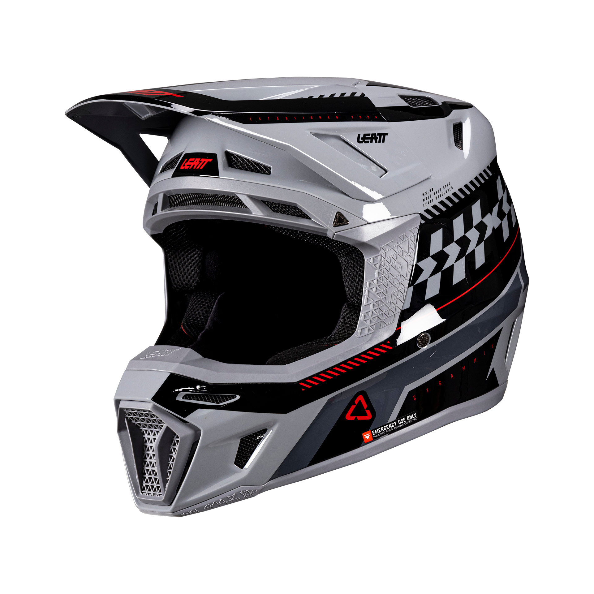 CAPACETE LEATT 8.5 CINZA - XL - 1026000154
