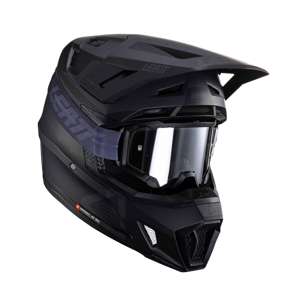 CAPACETE LEATT 7.5 STEALTH PRETO/CINZA - XXL - 1024060325
