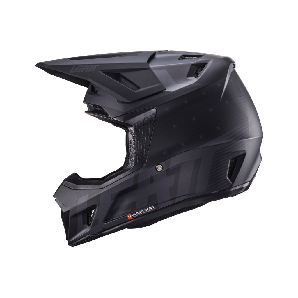 CAPACETE LEATT 7.5 STEALTH PRETO/CINZA - XXL - 1024060325