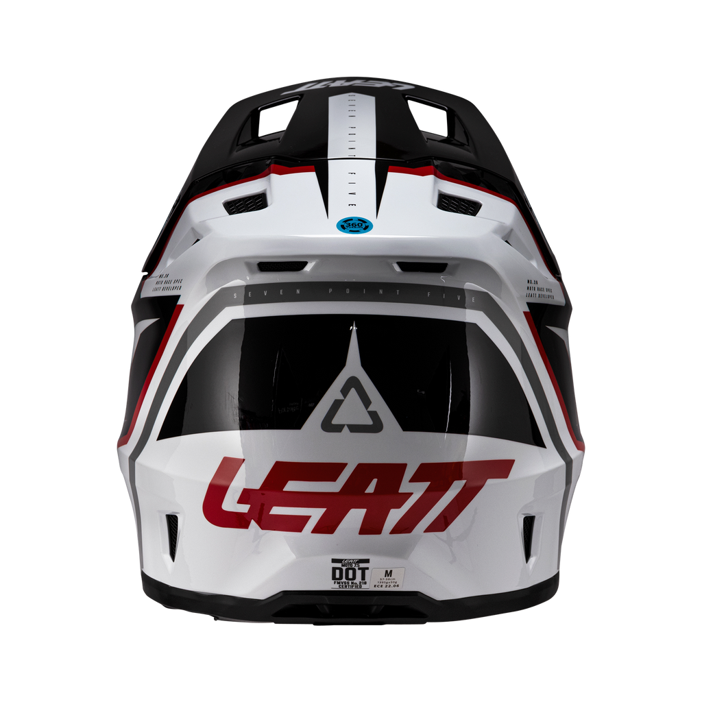 CAPACETE LEATT 7.5 BRANCO/VERMELHO - L - 1026000503