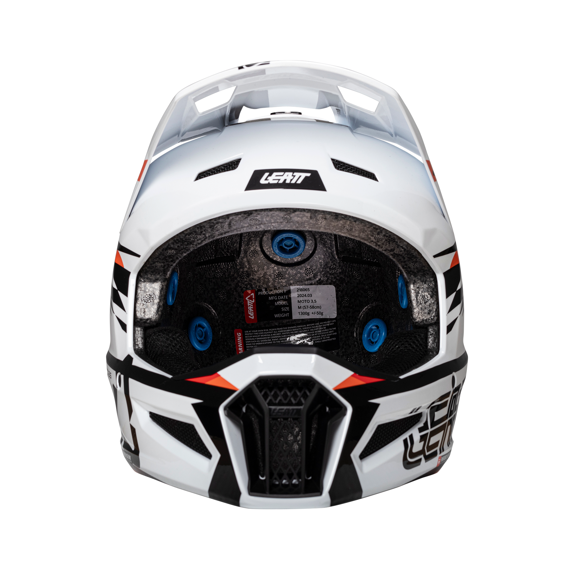 CAPACETE LEATT 3.5 BRANCO - M - 1025100542