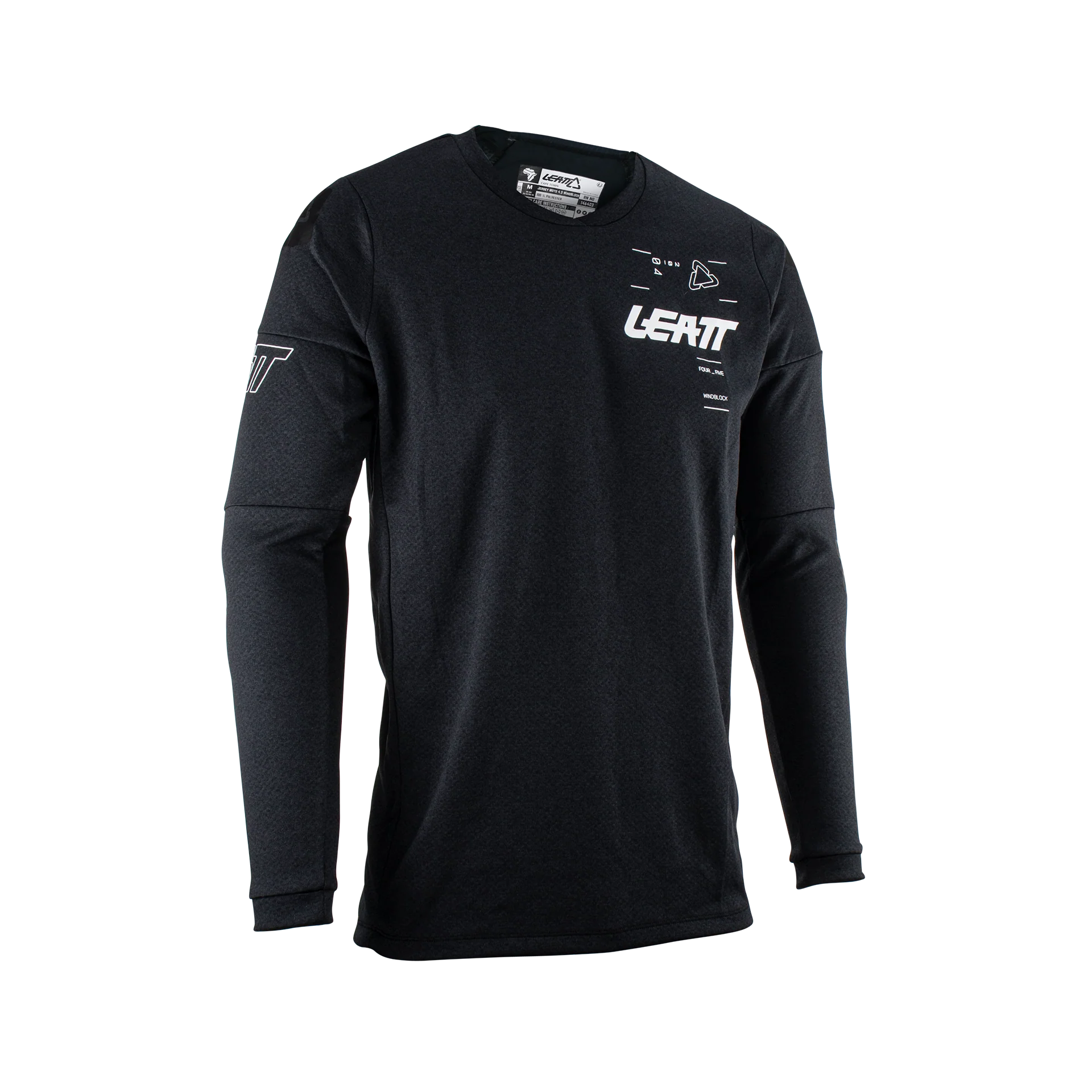 CAMISOLA LEATT 4.5 WINDBLOCK PRETO - XL - 5023031403