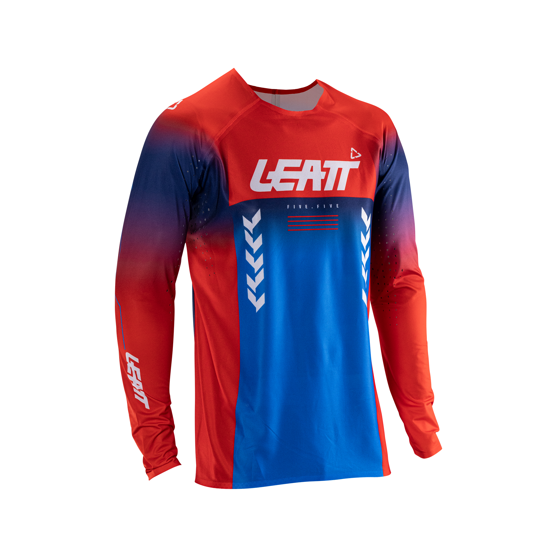 CAMISOLA LEATT 5.5 ULTRAWELD ROYAL/VERMELHO - M - 5026000181