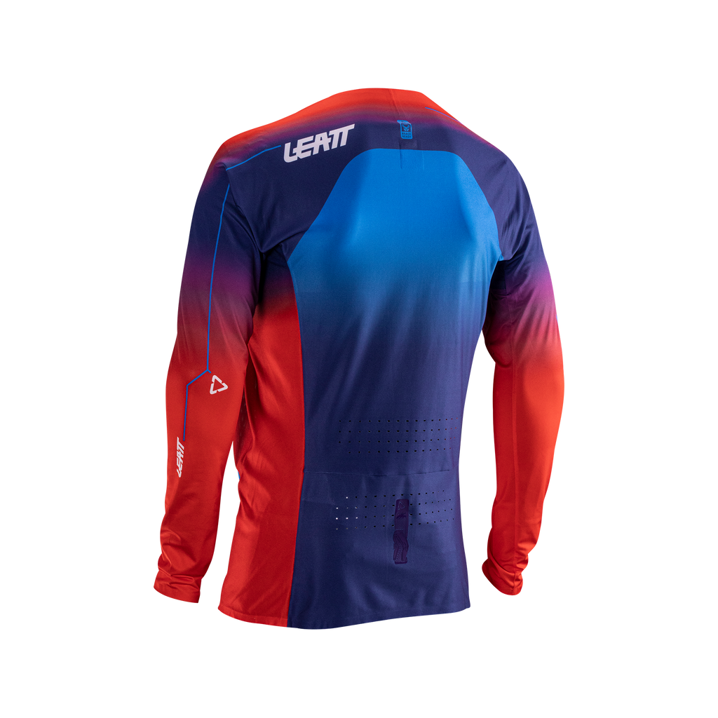 CAMISOLA LEATT 5.5 ULTRAWELD ROYAL/VERMELHO - L - 5026000182