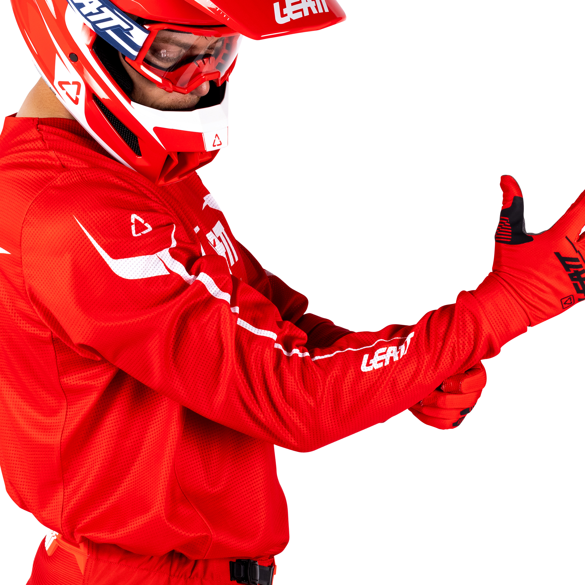 CALCA+CAMISOLA LEATT 3.5 VERMELHO - M - 5026000742