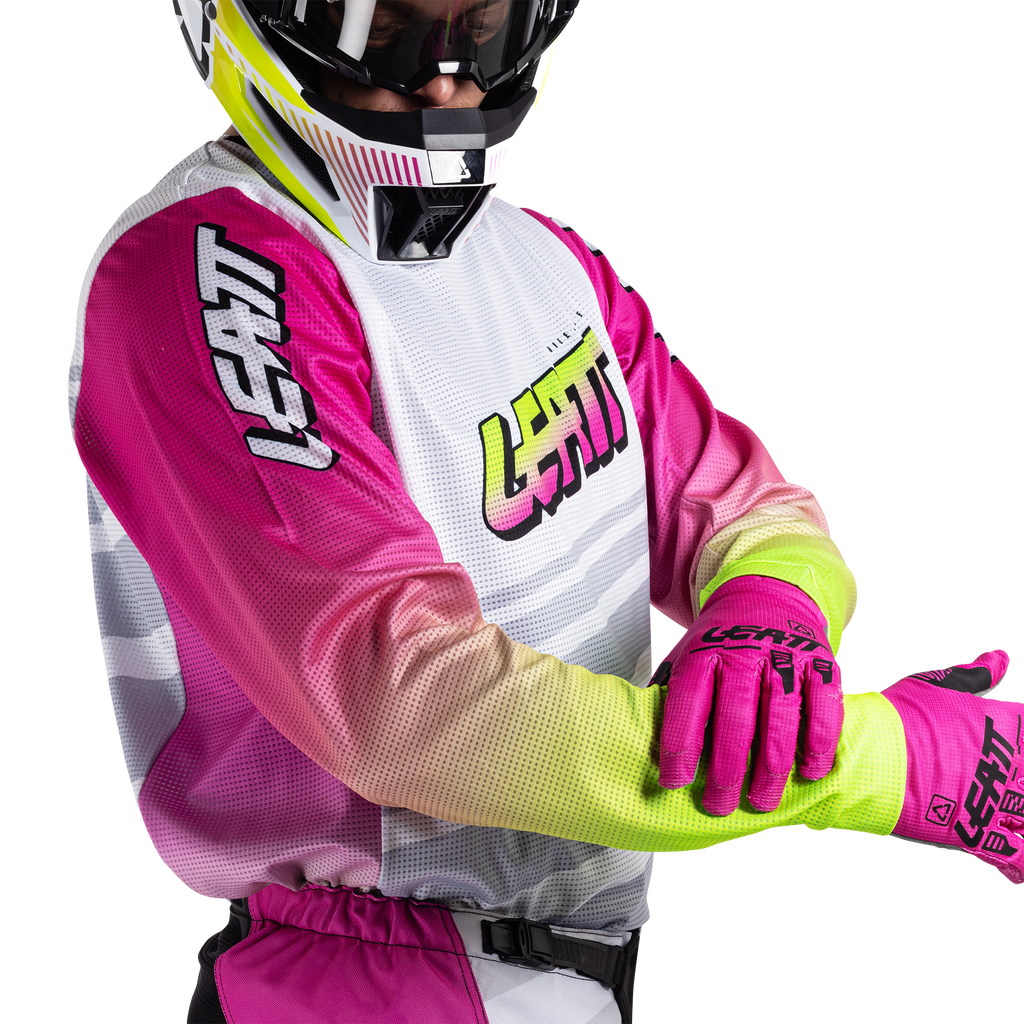 CALCA+CAMISOLA LEATT 3.5 RETRO PINK - M - 5026000762