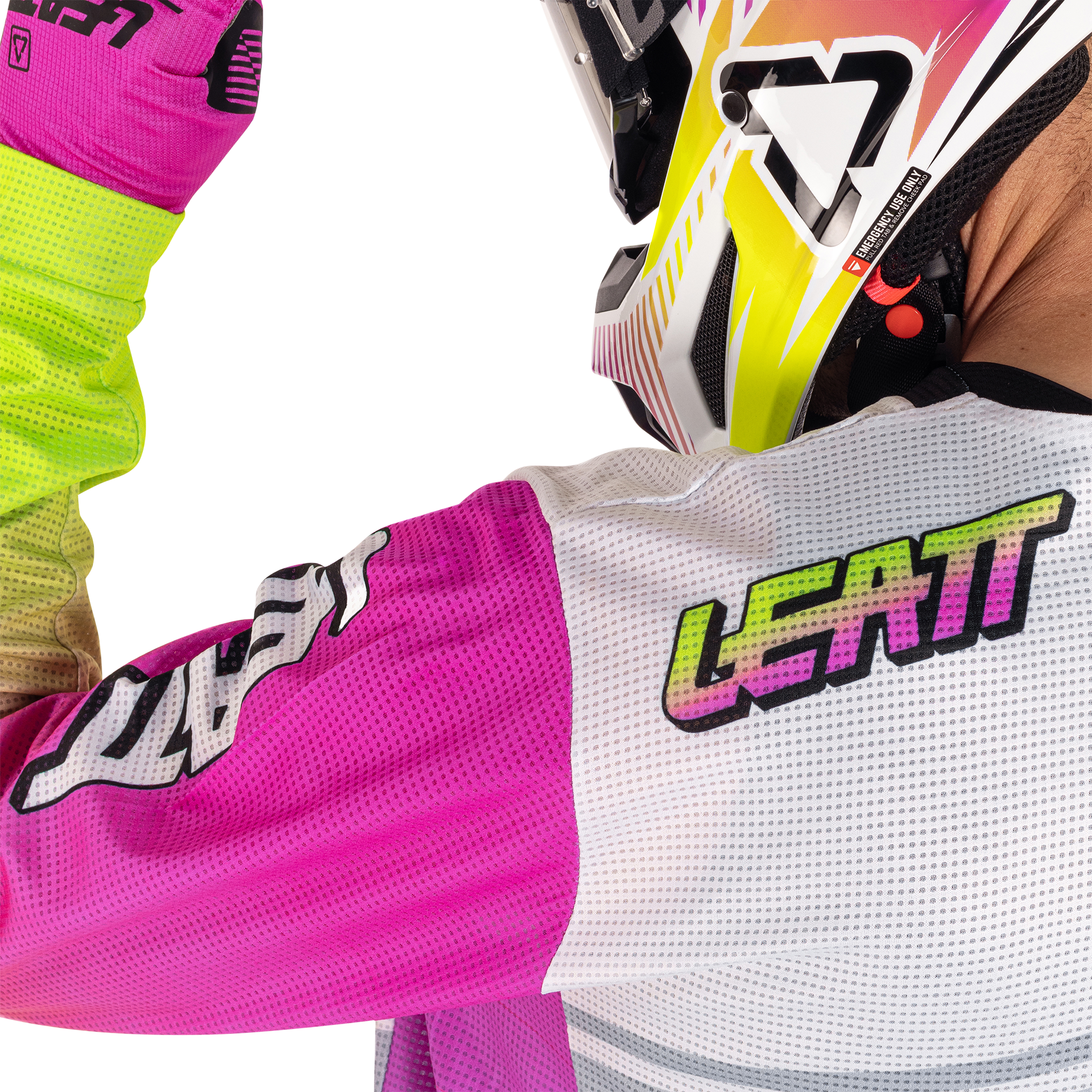 CALCA+CAMISOLA LEATT 3.5 RETRO PINK - L - 5026000763