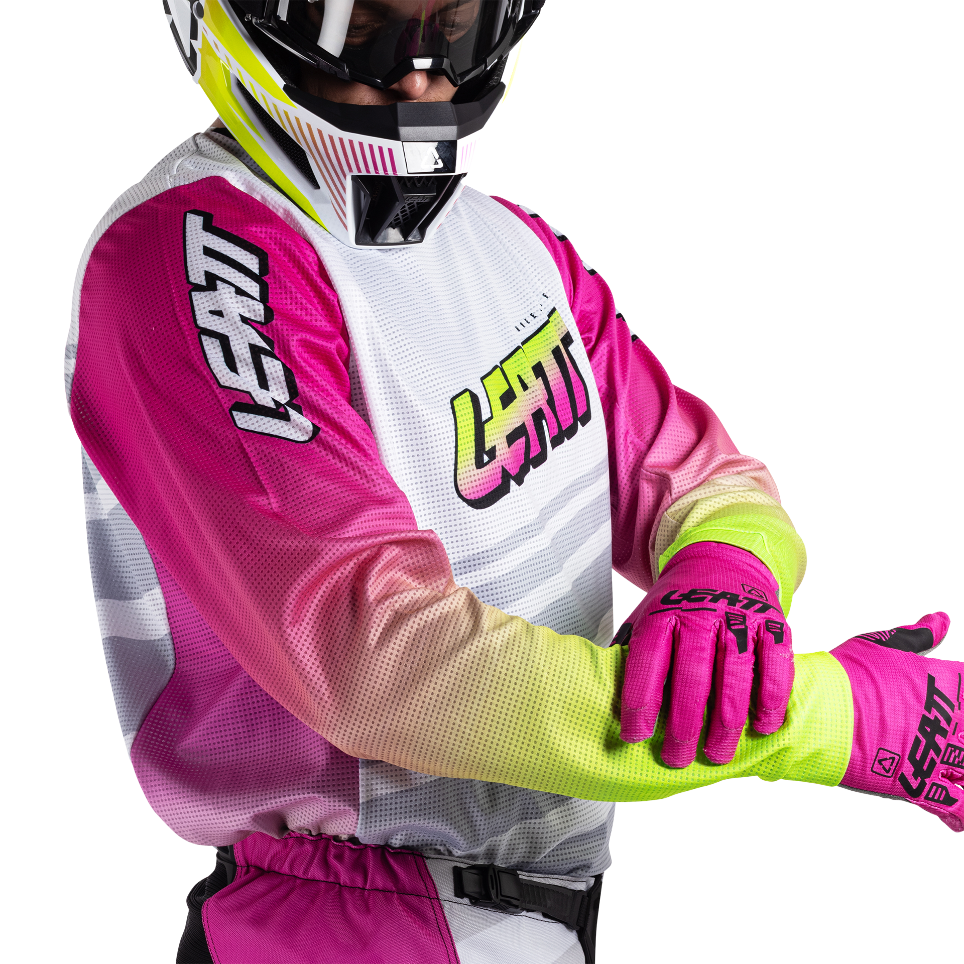 CALCA+CAMISOLA LEATT 3.5 RETRO PINK - XL - 5026000764