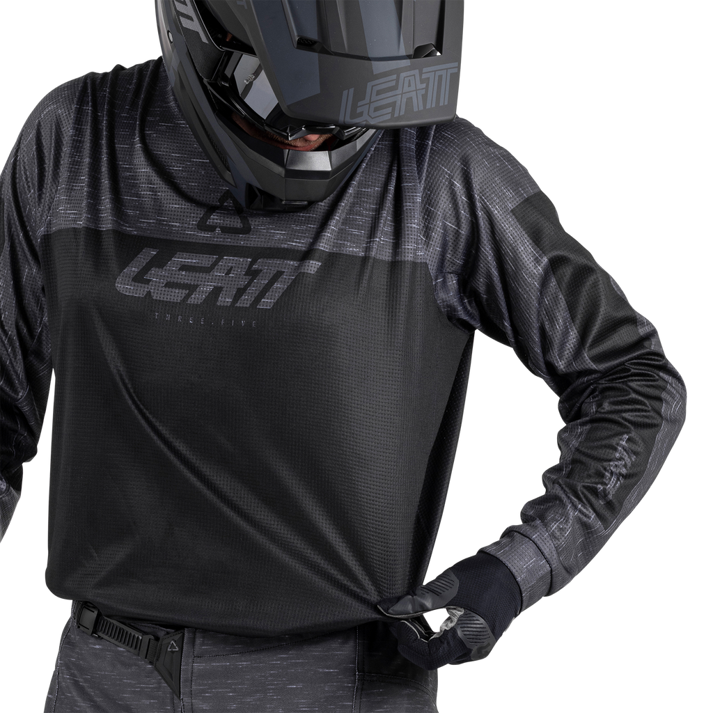 CALCA+CAMISOLA LEATT 3.5 STEALTH PRETO/CINZA - XS - 5026000780