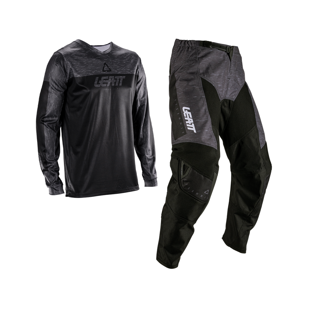 CALCA+CAMISOLA LEATT 3.5 STEALTH PRETO/CINZA - XXL - 5026000785