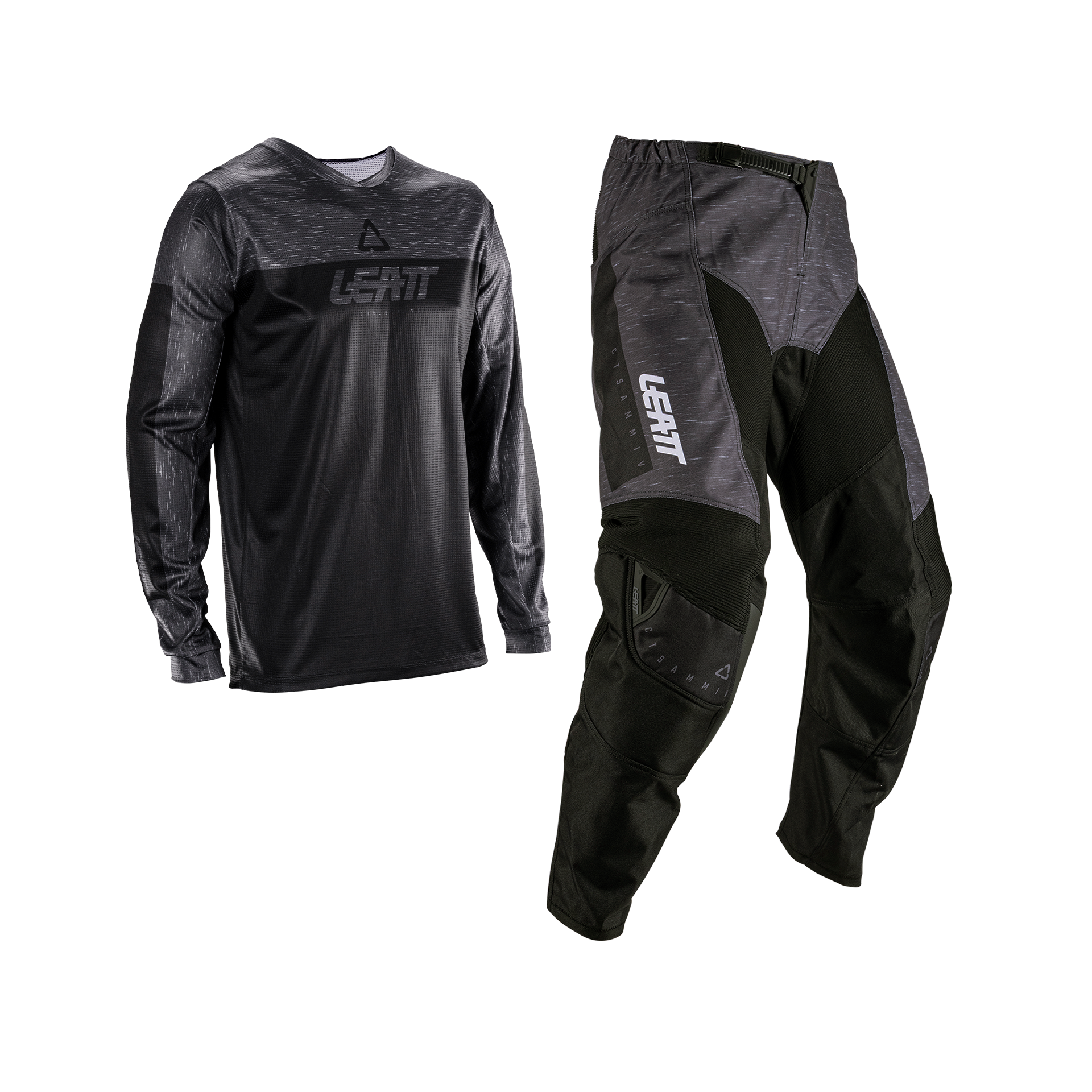 CALCA+CAMISOLA LEATT 3.5 STEALTH PRETO/CINZA - XXL - 5026000785