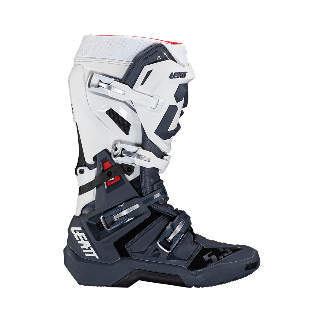 BOTAS LEATT 5.5 FLEXLOCK ENDURO BRANCO - 42 (8)- 3025400201