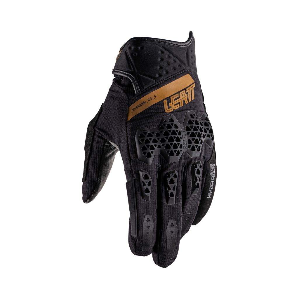 LUVAS LEATT ADV 6.5 HYDRADRI SHORT STEALTH PRETO/CINZA - M - 6026003552