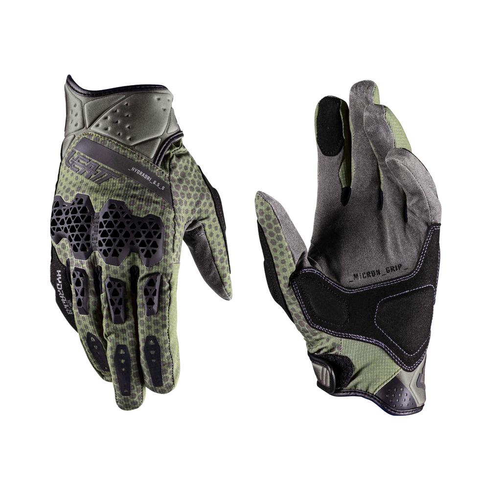 LUVAS LEATT ADV 6.5 HYDRADRI SHORT FOREST GREEN - XL - 6026003603