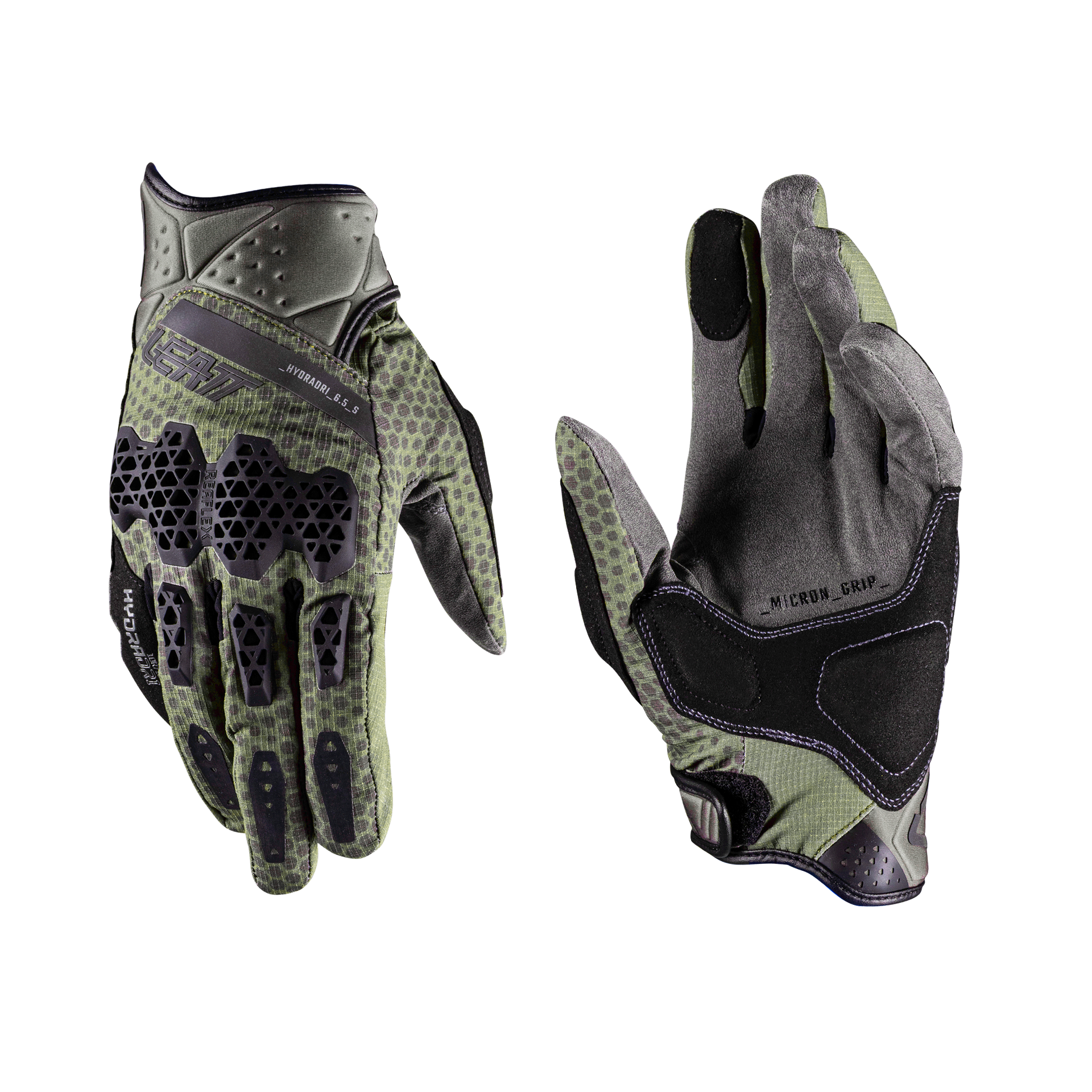 LUVAS LEATT ADV 6.5 HYDRADRI SHORT FOREST GREEN - XL - 6026003603