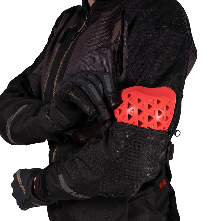 COTOVELEIRAS LEATT INSERTS 3DF CE LEVEL 2 VERMELHO (PAR) - 5025400140